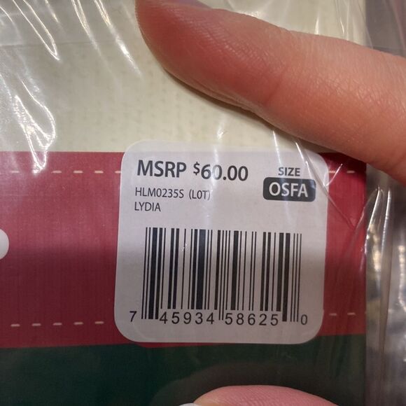 Woolrich boucle plaid cozy blanket wrap with fringe trim - Picture 5 of 7